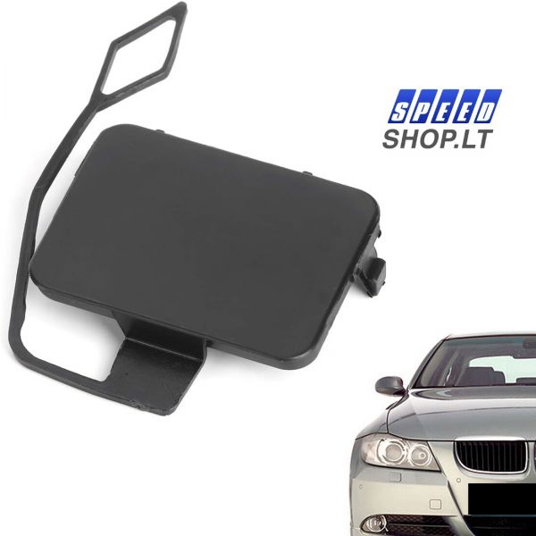 BMW 3 (E90-E91) priekinio bamperio kilpos dangtelis