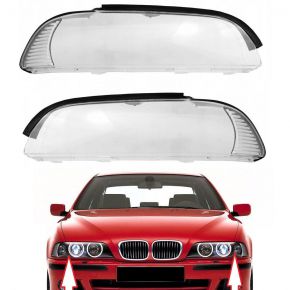BMW 5 (E39) FL priekinių žibintų stiklai