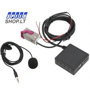 AUDI A3 A4 A6 A8 TT Stereo AUX adapteris 32 kontaktų „Bluetooth AUX In“ kabelis Stereo adapteris su mikrofonu