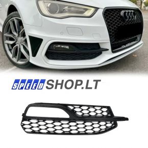 AUDI A3 8V S3 bamperio šoninės grotelės rūko žibinto dešinė