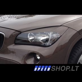 BMW X1 E84 žibintų apdaila spoileris RDX