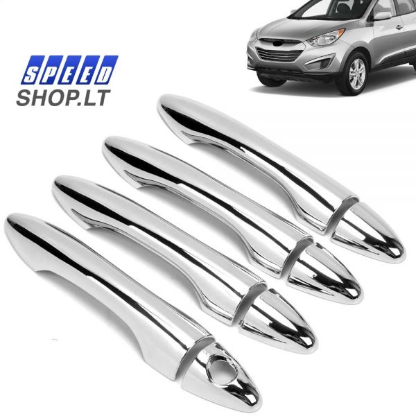 Hyundai ix35 Tucson chromuotos rankenėlės