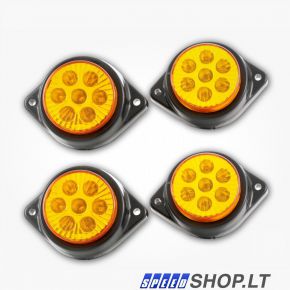 LED 4 šoniniai gabaritiniai žibintai