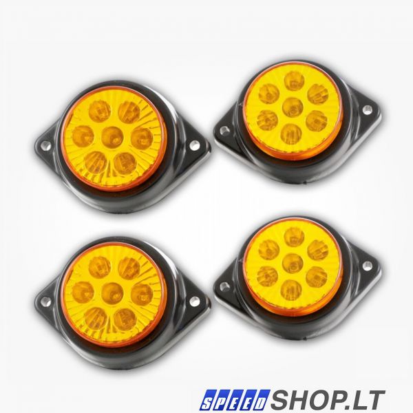 LED 4 šoniniai gabaritiniai žibintai