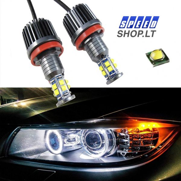 BMW Led markeriai H8 2x20  E82, E90, E91, E92, E93, E60fl, E60, F01, E70