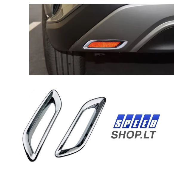 LEXUS RX cromuota bamperio apdaila