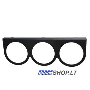 Universalus trijų skyliu indikatoriu laikiklis