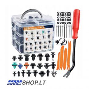 Automobiliniai laikikliai 680vnt