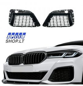 BMW 5 G30 G31 LCI M-paketas priekinio bamperio šoninės grotelės