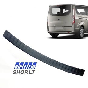  Ford Transit Custom juoda galinio bamperio apsauga