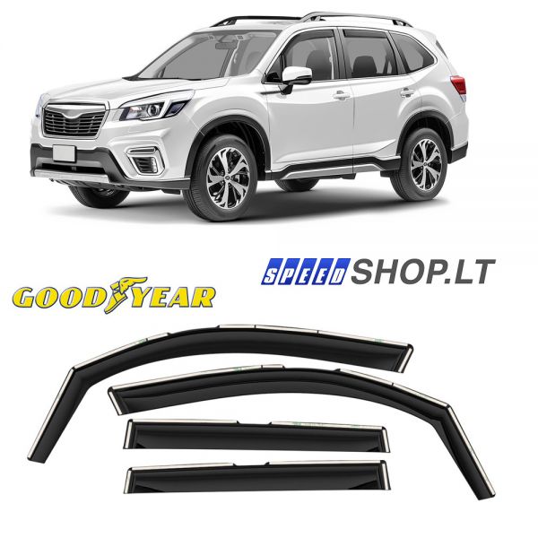 Subaru Forester Goodyear vėjo deflektoriai