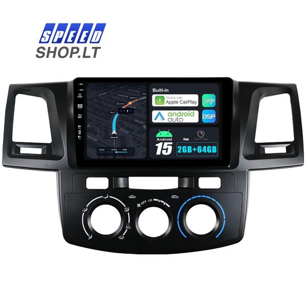 Toyota Hilux multimedia Carplay