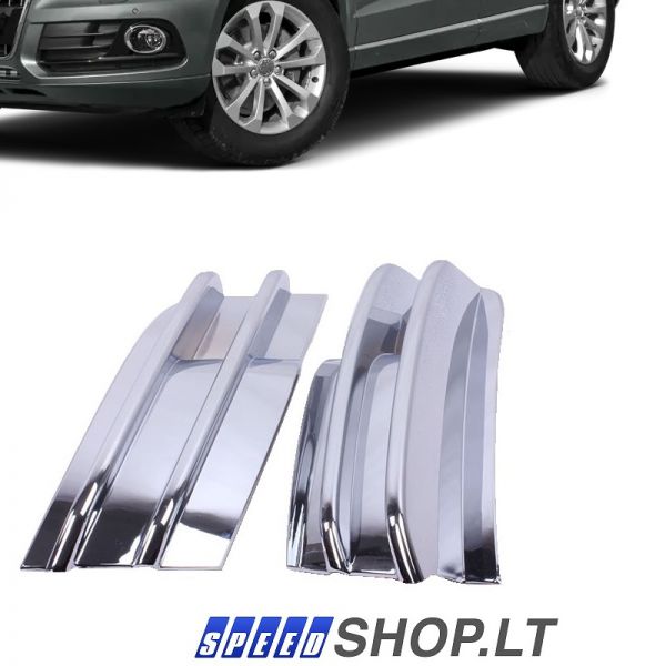 Audi Q5 rūko žibintų grotelių chromuota apdaila