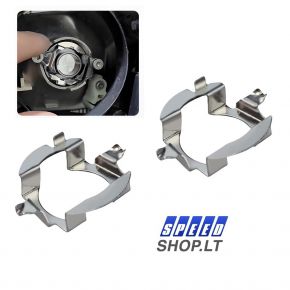 2x H7 LED lemputės adapteris laikiklis