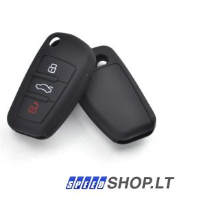Audi A2 A3 A4 A6 A8 Q7 TT užvedimo rakto silikoninis dėklas