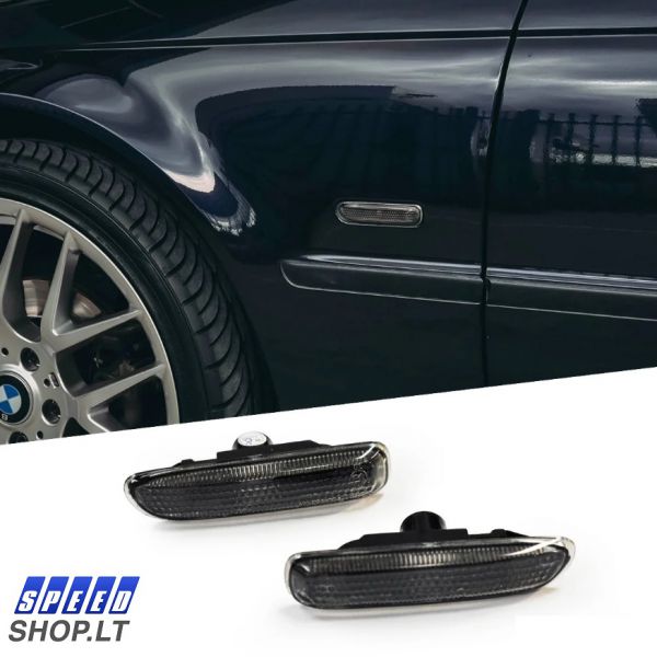 BMW 3 E46 Pre Fl juodi posūkiai