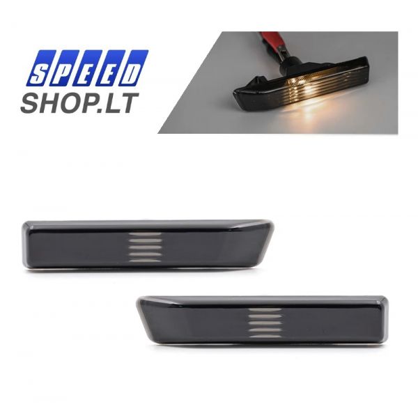 BMW 7 E38 tamsinti posūkiai