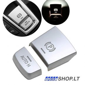 BMW F10 X3 X4 X5 X6 F07 F01 F25 F26 F11 F06 F16 rankinio stabdžio mygtuko dangtelis