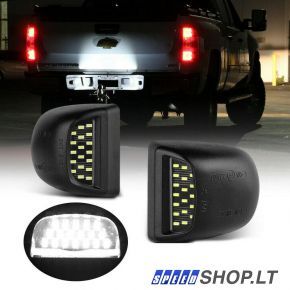 Chevrolet Silverado Avalance Led numerių apšvietimas
