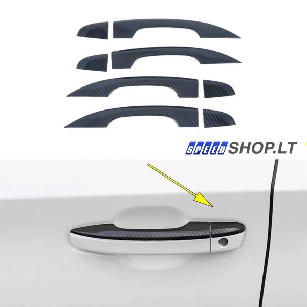 HONDA ACCORD Carbon rankenėlių apdaila