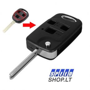 Toyota rakto perdarymas į atlenkiamą 3 mygtukai