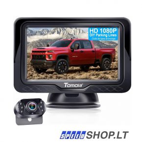 Wifi galinio vaizdo kamera