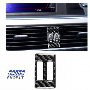 AUDI A4 B8 oro ventiliacijos grotelių Carbon apdaila