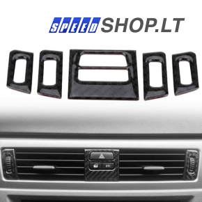 BMW E90 E91 E92 E93 oro ventiliacijos grotelių Carbon apdaila