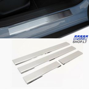 Tiguan nerūdijančio plieno slenkščių apdailos