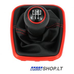 Golf 4 5 pavarų perjungimo svirtis raudona