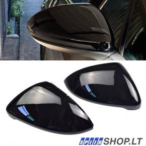 Golf 7 juodi veidrodėlių gaubtai