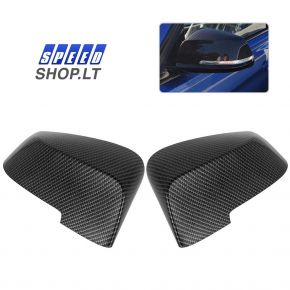 BMW 5 6 7 F10 F06 F01 Carbon look veidrodėlių gaubtai