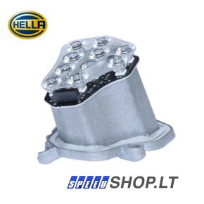 BMW 5 serijos F10 F11 HELLA LED 7271901 posūkio signalo modulis kairėn 9DW171689-011 žibintų valdymo blokas 