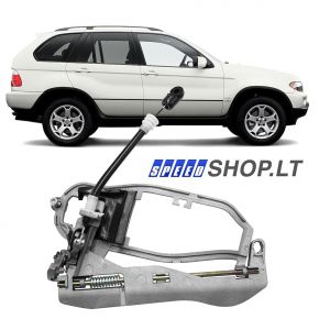 BMW X5 E53 Priek.dp.durų rank.rėmelis
