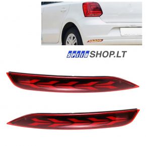 POLO 6R galinio buferio LED atšvaitai 