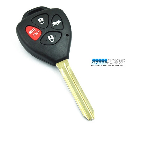 Toyota rakto korpusas 4 mygtukai