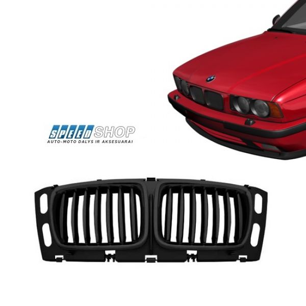 BMW 5 (E34) Priekinės juodos grotelės