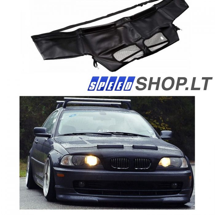 Hood-Bra Svart BMW E46 Sedan