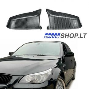 BMW 5 (E60-E61) LCI Carbon veidrodėlių gaubtai