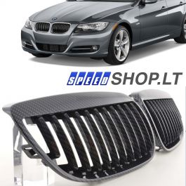 BMW 3 LCI (E90-E91) Carbon grotelės