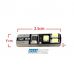LED Smd Can bus lempute T10