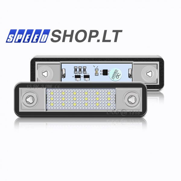OPEL Led numerių apšvietimas