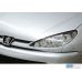 Peugeot 206 priekinių žibintų papiktinimai Abs