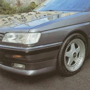 PEUGEOT 605 priekinio bamperio pažeminimas