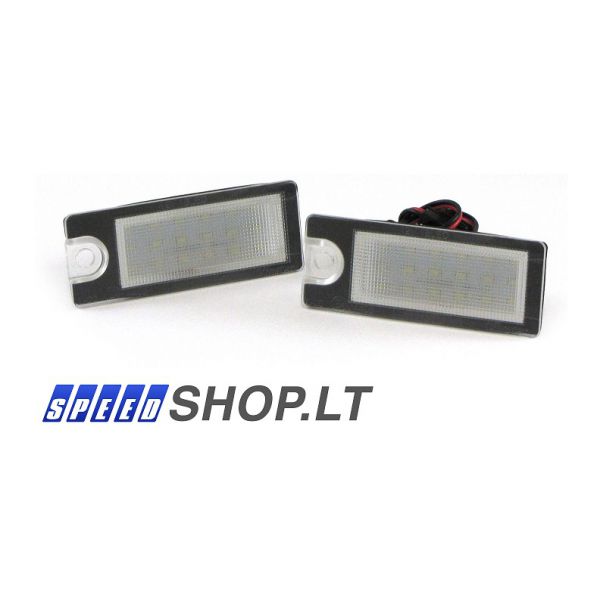 Volvo V70 XC70 S60 S80 LED numerių apšvietimas