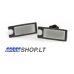Volvo V70 XC70 S60 S80 LED numerių apšvietimas