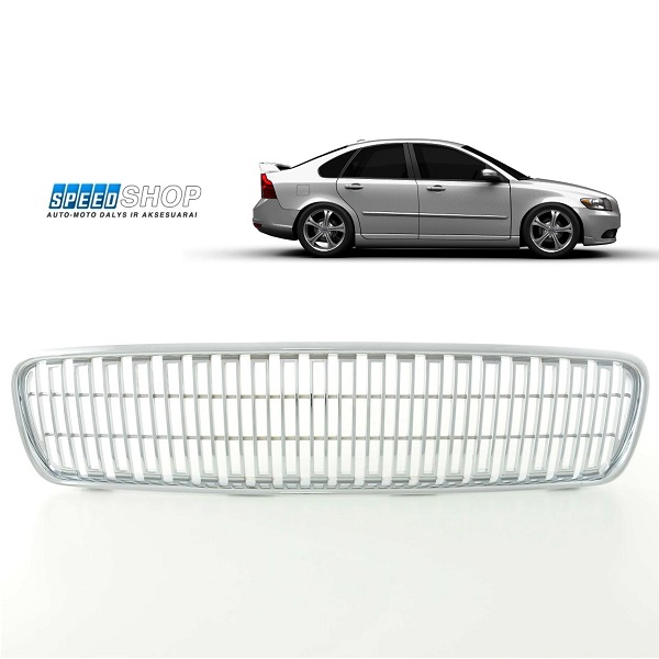 Volvo S40/V50 chromuotos tuning grotelės