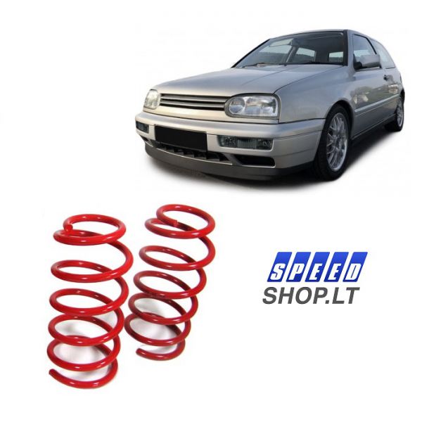 GOLF 3 priekinės žeminančios spyruoklės