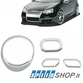 Golf 5 chromuota panelės apdaila