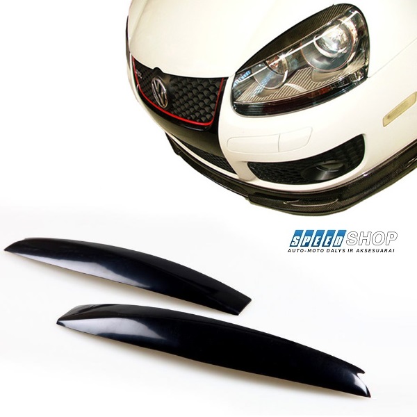 Golf 5 priekinių žibintų apdaila